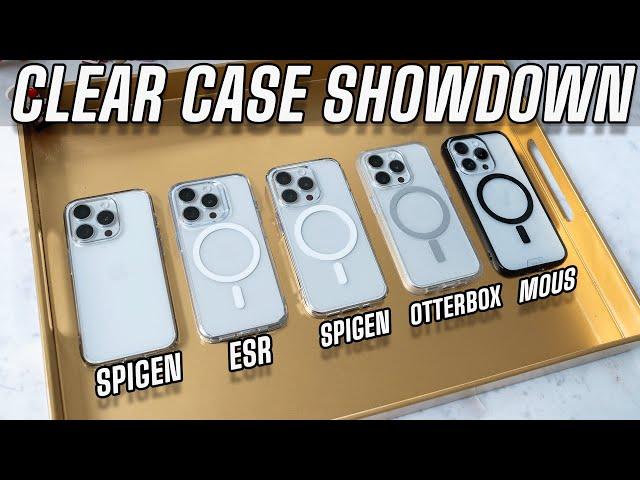 Ultimate Clear Case Showdown: Best iPhone 15 Pro Case Found!