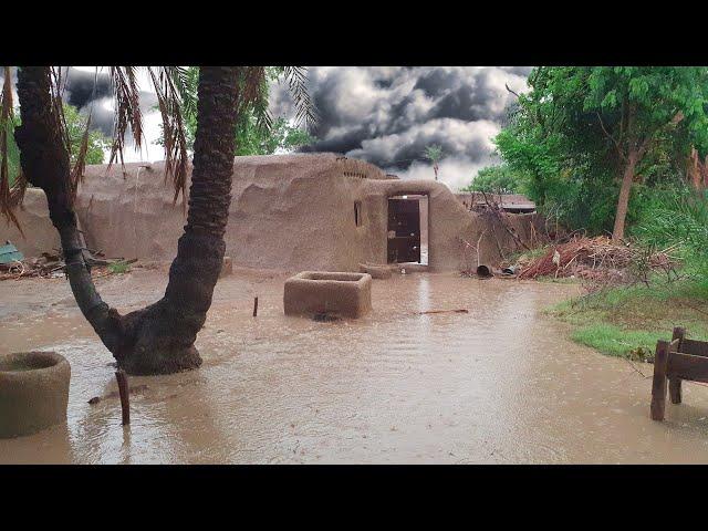 Very Heavy Rain In Punjab | Village Life In Pakistan