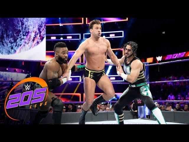 Cedric Alexander & Mustafa Ali vs. Drew Gulak & Ariya Daivari:  WWE 205 Live, Dec. 26, 2017