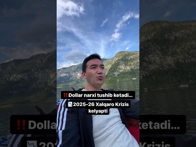 Juda qattiq krizis kelayapti. Dollar narxi tushib ketadi... #anvarabduqayum #biznes #rek #motivatsiy