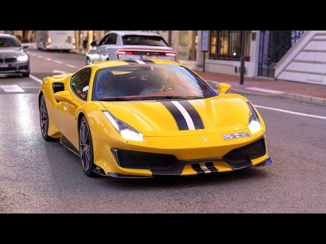 Supercars in Monaco 2023 - VOL. 26 (918 Spyder, Monza SP2, 912HP M3 G80, G63 6x6, 812 Competizione)