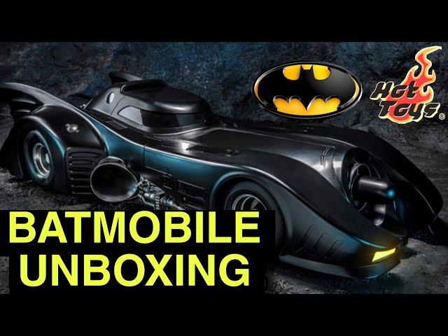 UNBOXING BATMOBILE | HOT TOYS 1989 BATMOBILE 1/6 SCALE UNBOXING | BATMAN