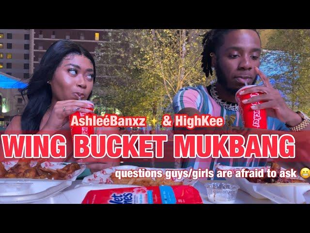 Wingbucket   MUKBANG in Dallas Texas