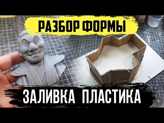 Заливка жидкого пластика Caspol | Cиликоновая форма