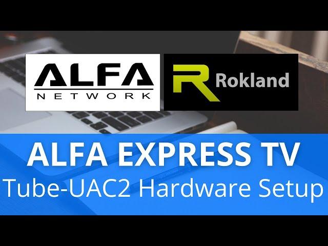 ALFA Express TV: How to connect USB cable and antenna to ALFA Tube-UAC2 Dual Band WiFi Range Booster