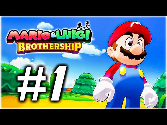 Mario and Luigi Brothership - Gameplay Walkthrough Part 1 (No Commentary)