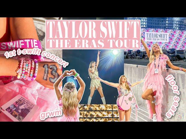 TAYLOR SWIFT THE ERAS TOUR VLOG! | 2nd Row Seats, GRWM, ATL, Concert Videos | Lauren Norris