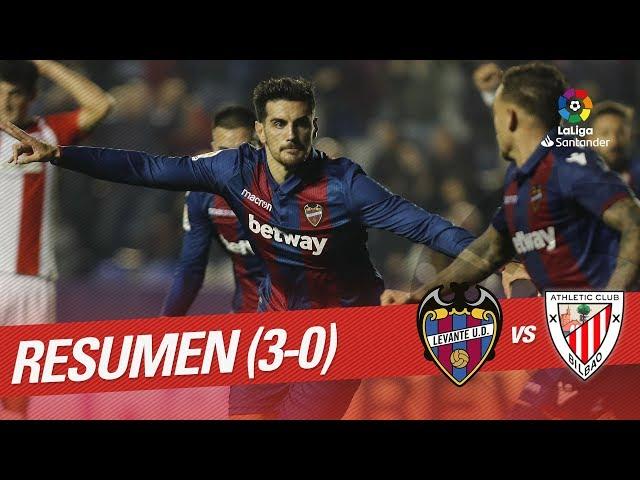 Highlights Levante UD vs Athletic Club (3-0)