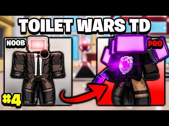 I Got Upgraded Titan Cinemaman! Noob To Pro Ep 4 - Toilet Wars Tower Defense