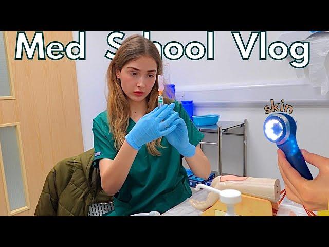 Med School Vlog | Dermatology, Exams, Going Home