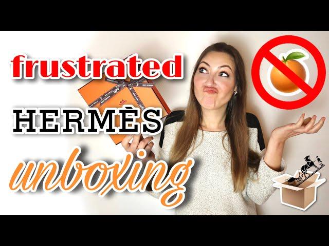 How an Hermes Unboxing should NOT be 