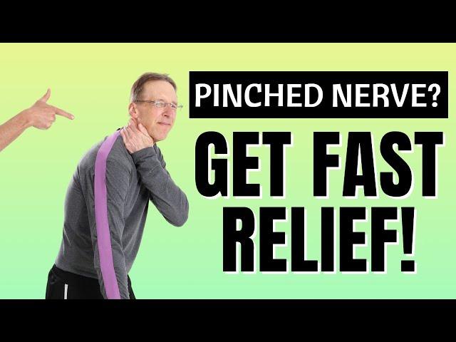 Most Important Exercises to Help Pinched Nerve & Neck Pain! FAST-RELIEF. (Updated)