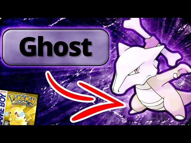 How good would a Ghost-type Marowak be in Pokemon Yellow?