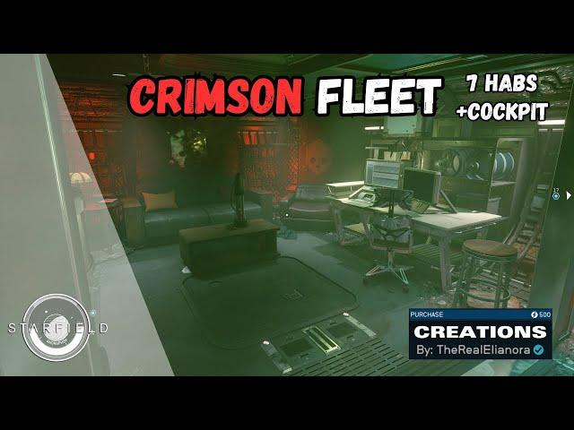 Starfield Tips | Crimson Fleet set | Creations [500 CC]