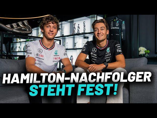 Hamilton-Nachfolger! Antonelli bekommt das Mercedes Cockpit | Italien GP Monza | Formel 1