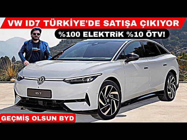 BYD MODELLERİNDEN UCUZA ELEKTRİKLİ VOLKSWAGEN ID7 TÜRKİYEDE SATIŞA ÇIKIYOR %100 ELEKTRİK %10 ÖTV!