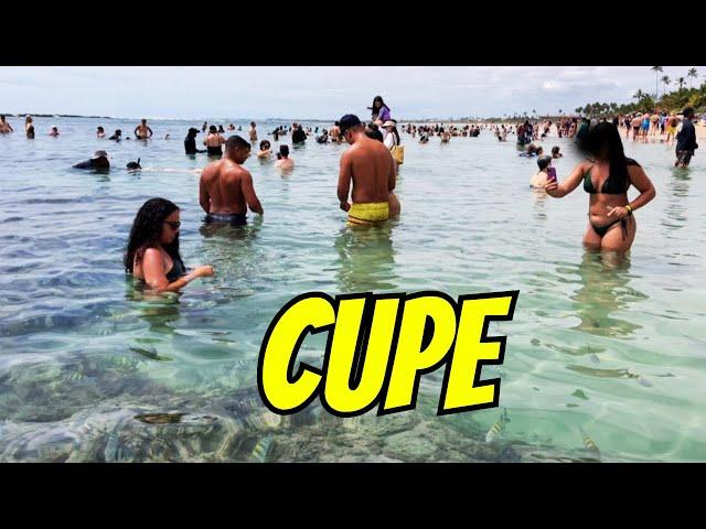 PRAIA DO CUPE HOJE 01 DE DEZEMBRO DOIS ACESSOS PÚBLICOS….