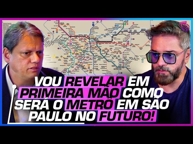 GOVERNADOR TARCÍSIO REVELA em PRIMEIRA MÃO os PLANOS para o METRÔ de SÃO PAULO!