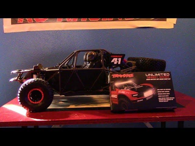 Traxxas UDR light kit install