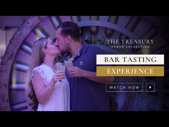 The Bar Tasting Experience at The Treasury on The Plaza | St. Augustine Wedding Venue