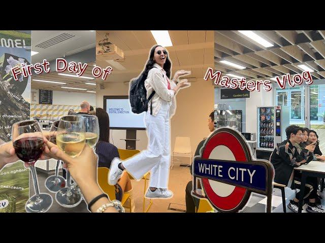 First Day of Masters Classes Abroad | Royal College of Art Vlog | London, UK 