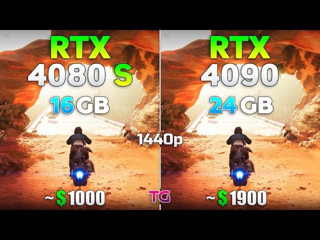 RTX 4080 SUPER vs RTX 4090 - Test in 1440p