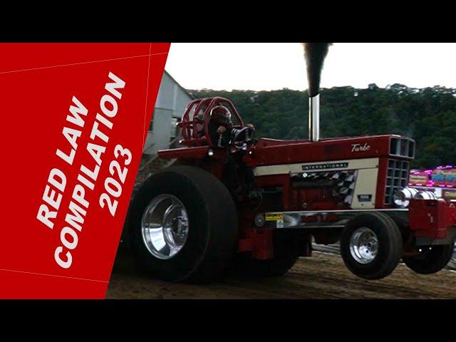 Red Law IH 1566 Compilation 2023 Snyder County Truck and Tractor Pullers Hot Stock