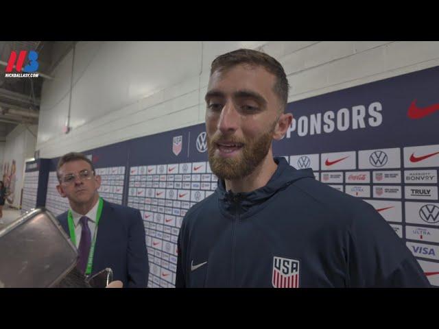 USA goalkeeper Matt Turner on 5-1 loss to Colombia