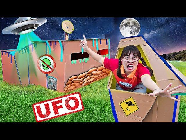 Hà Sam Khám Phá Hầm Trú Ẩn Carton Bí Ẩn Của UFO Người Ngoài Hành Tinh