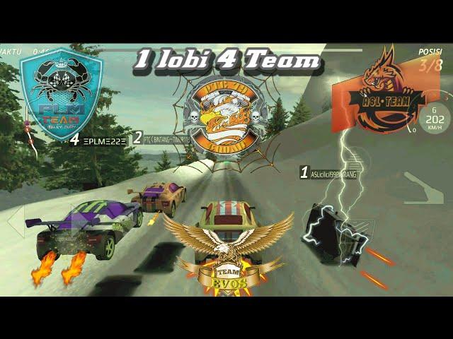 Rally Fury - Extreme Rece - Empat bersaudara, 1 lobi 4 Team
