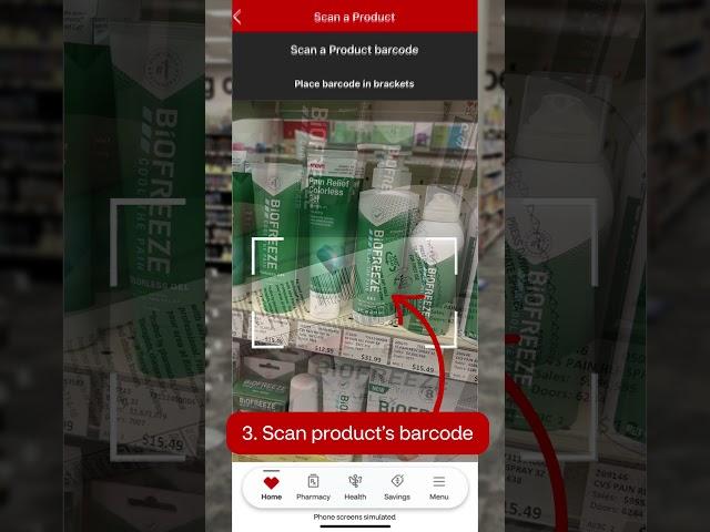 Save More with 4 Easy Scanning Steps | CVS Health App
