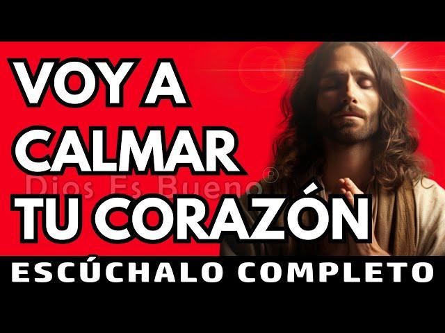 Dios te dice hoy, Solo quiero que me des un tiempo, voy a calmar tu corazón | Dios Es Bueno