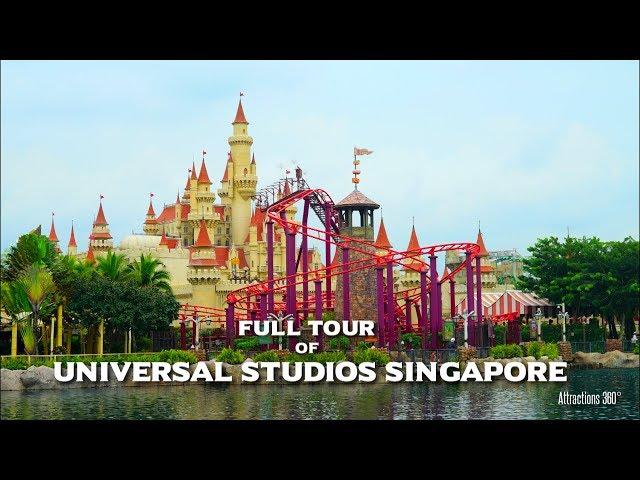 [HD] Universal Studios Singapore Tour - Universal Studios Theme Park