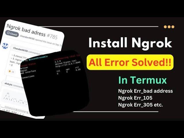 How to Install NGROK in Termux-Step-by-Step Guide | NGrok Tutorial forBeginners - Advanced Coding