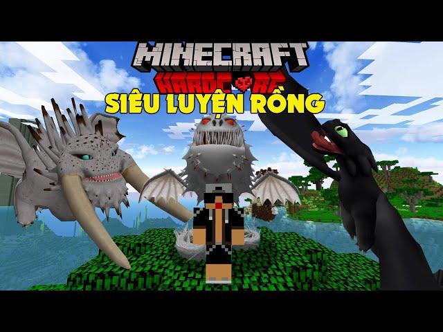 RAKYVN SINH TỒN 100 NGÀY TRONG MINECRAFT SIÊU BÍ KÍP LUYỆN RỒNG SIÊU KHÓ !