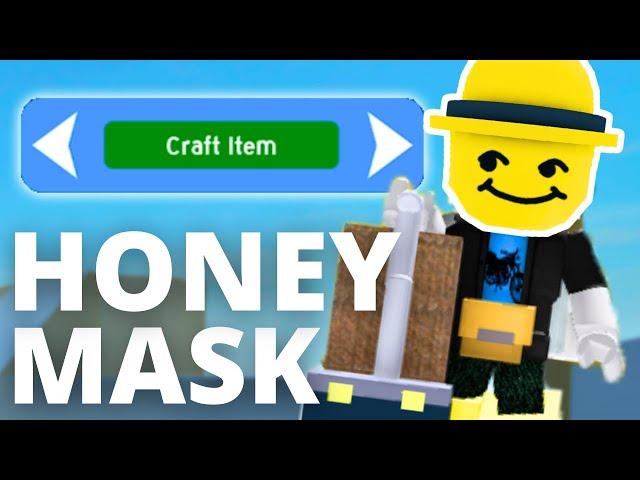 Crafting the Honey Mask | Roblox Bee Swarm Simulator Ep. 2