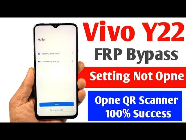 New Update 2025 : Vivo Y22 Frp Bypass Android 14 || Vivo Y22s ( V2207 ) Google Account Remove