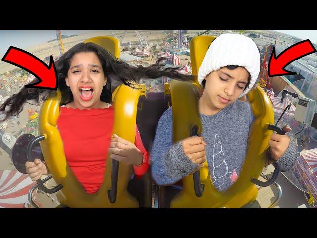 شفا و صديقتها في أكبر ملاهي !  Shfa and friend in biggest amusement park