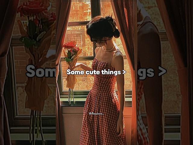 Some cute things  #aesthetic #shortsfeed #cute #trending #ytshorts #viral #recommended #views #fyp