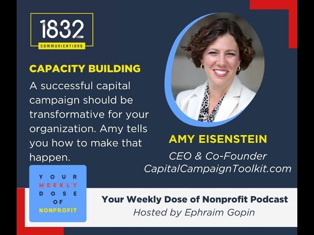 Capital Campaigns with Amy Eisenstein