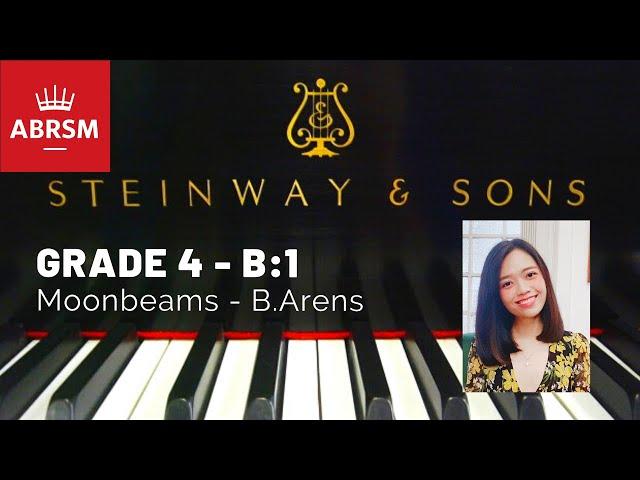 [OFFICIAL] 2021-2022 ABRSM Grade 4 B:1 Moonbeams, Barbara Arens, No.1 from Rendezvous with Midnight