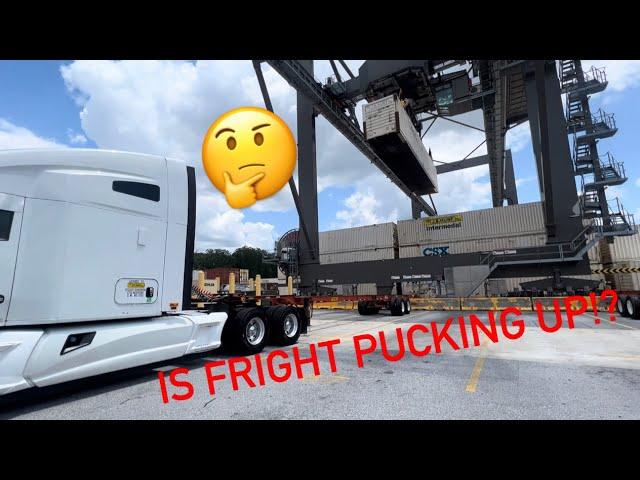 IS FREIGHT  STARTING TO PICK UP IN TRUCKING!? 