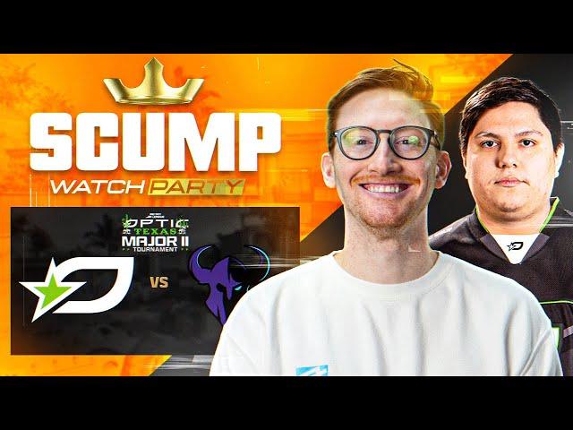 OpTic TEXAS VS MINNESOTA ROKKR!! SCUMP WATCH PARTY - CDL MAJOR 2 DAY 2