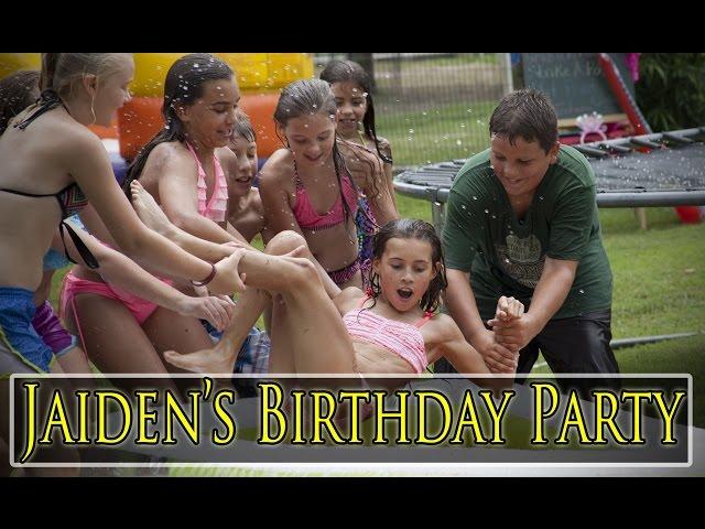 Jaiden's 12th Birthday Party