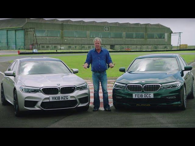 BMW M5 vrs BMW Alpina Reviews By Jeremy Clarkson #bmw