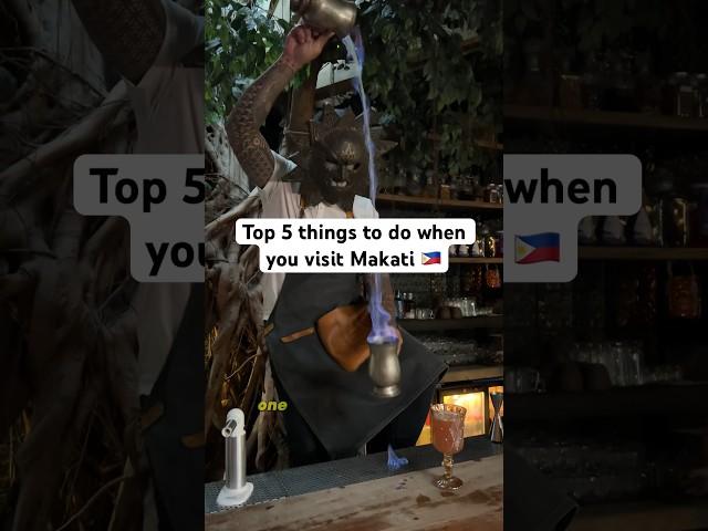 Top 5 things to do when visiting Makati #makati #philippines #philippinesvlog