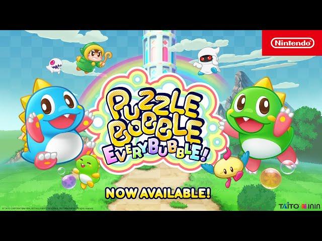 Puzzle Bobble Everybubble! - Release Trailer