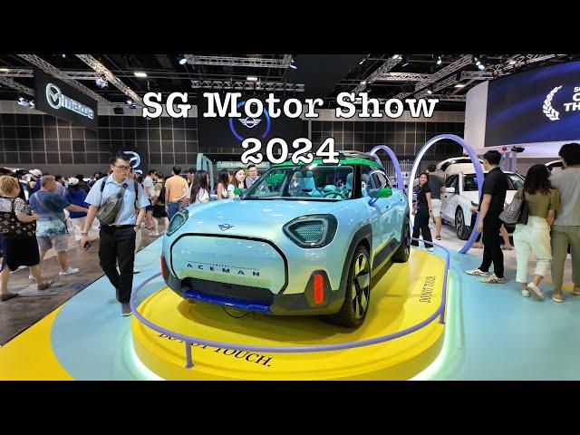 Singapore Motor Show 2024  新加坡车展2024  4K #singapore #motorshow2024 #ev #electriccar #pocket3