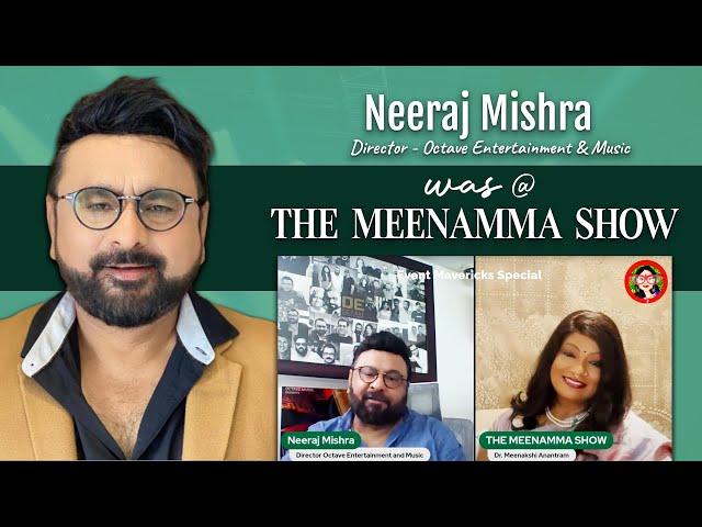 THE MEENAMMA SHOW | Dr Meenakshi Anantram in Conv. with Neeraj Mishra  | 10 JULY 24, 6:00 PM