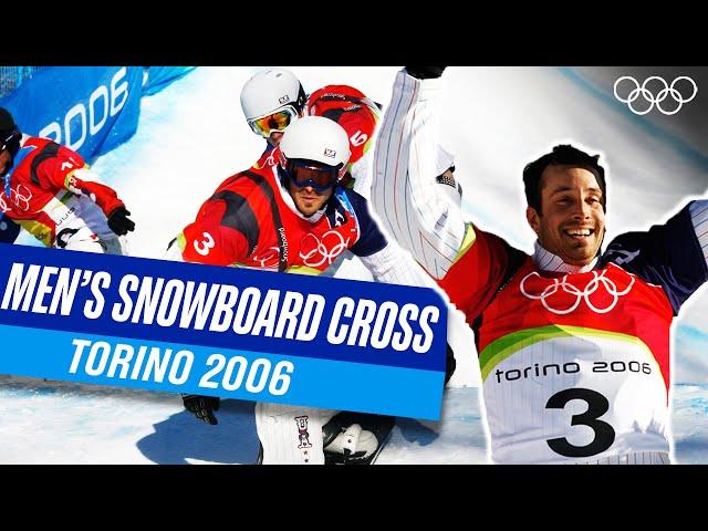 Seth Wescott wins gold medal at Torino 2006!  | Men's Snowboard Cross